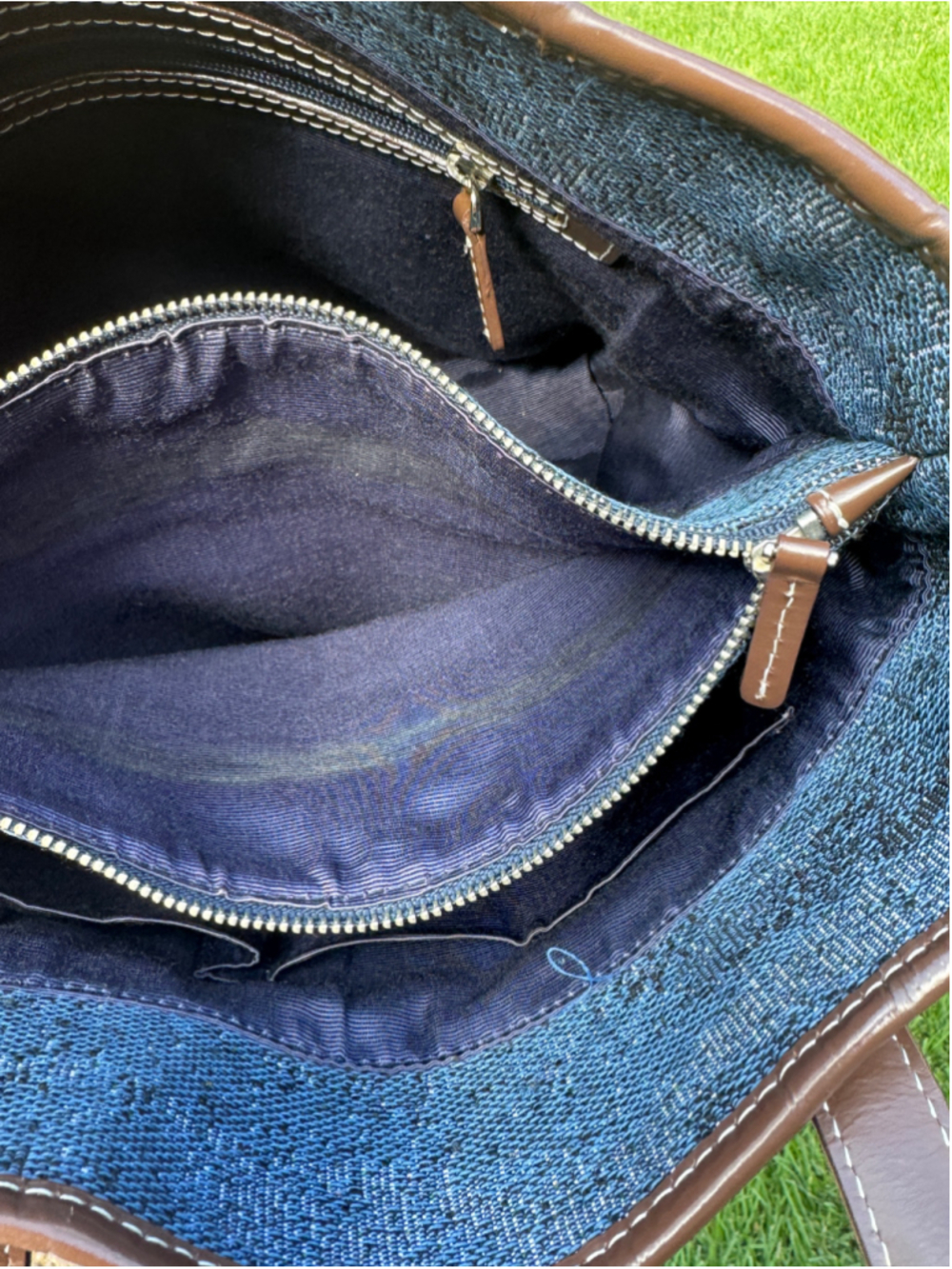 MCM Blingy Denim Mini Tote - Picture 12 of 14